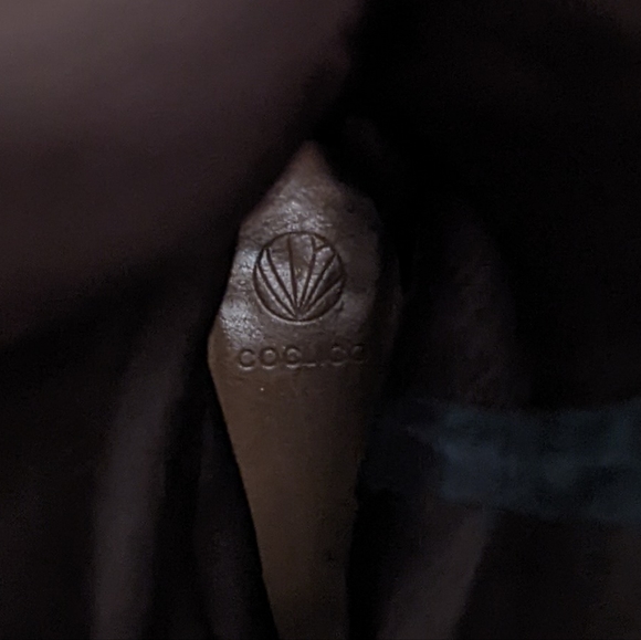 coclico black leather round toe inside zip tall boot sz 38.5 euc - Picture 5 of 9